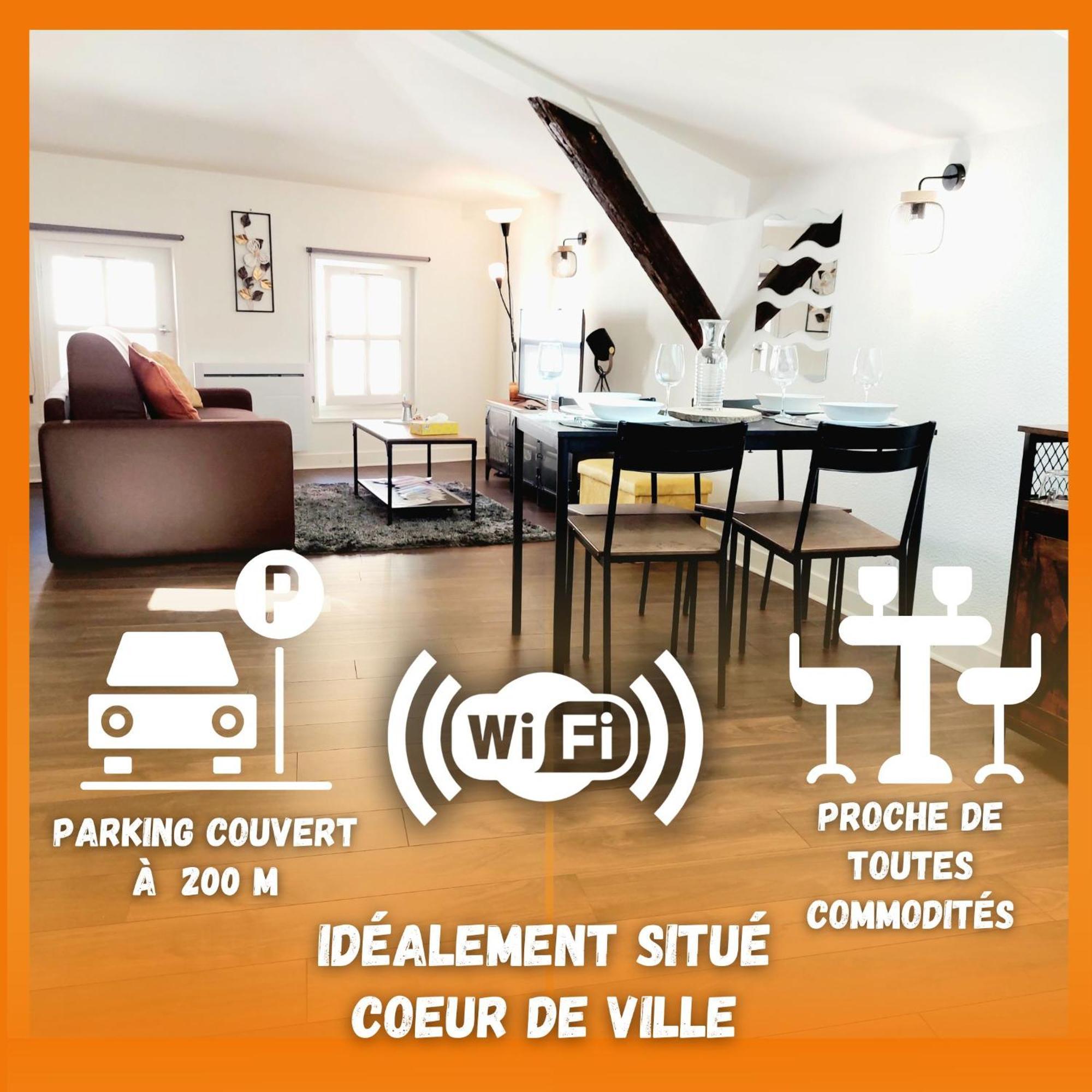 Studio Cosy Dans Le Centre Historique Wifi Ангулем Экстерьер фото